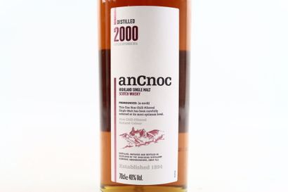1 bouteille de WHISKY Highland ANCNOC 2000...