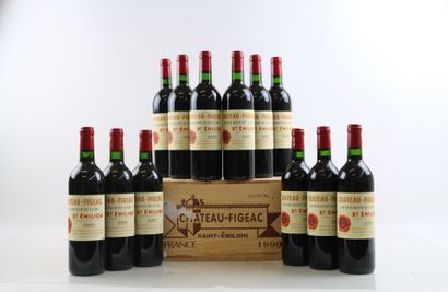 12 bouteilles de SAINT-EMILION 1999 du Château...