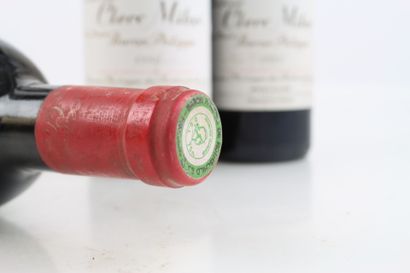 4 bouteilles de PAUILLAC 1986 du Château...