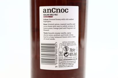 1 bouteille de WHISKY Highland ANCNOC 2000...