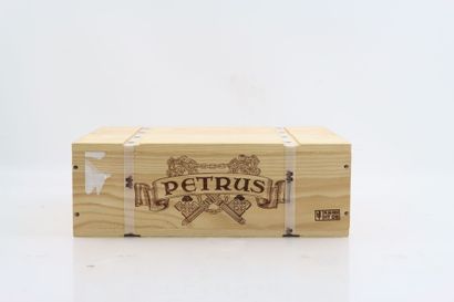 3 bottles of PETRUS POMEROL 2004, original...