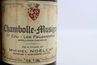 2 bouteilles de CHAMBOLLE-MUSIGNY 1er Cru...