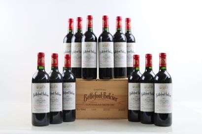 12 bottles of SAINT-EMILION Grand Cru 2003...