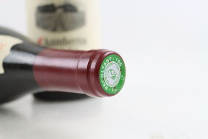 2 bouteilles de CHAMBERTIN 2002 du Domaine...