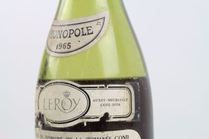 1 bouteille de LA TACHE 1965 du Domaine de...