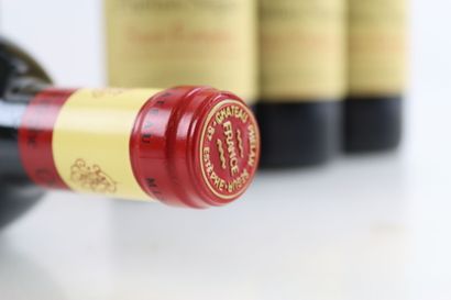 6 bouteilles de SAINT-ESTEPHE 1995 du Château...