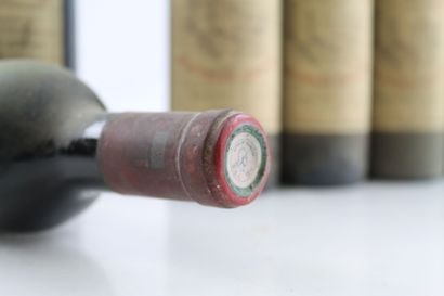 Réunion de 13 bouteilles de SAINT-EMILION...