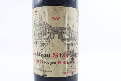 1 bottle of ST GEORGES ST EMILION 1967 from...