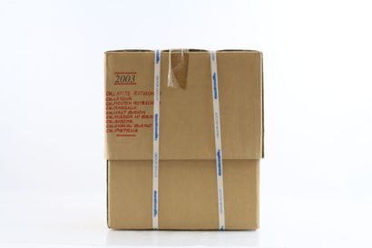 Caisse bois par DUCLOT de 9 bouteilles de...