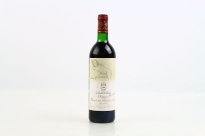1 bouteille de PAUILLAC 1993 du Château MOUTON...