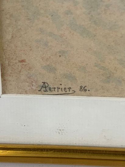 Arthur PERRIER (XXE)
Bateau amarré
Aquarelle...