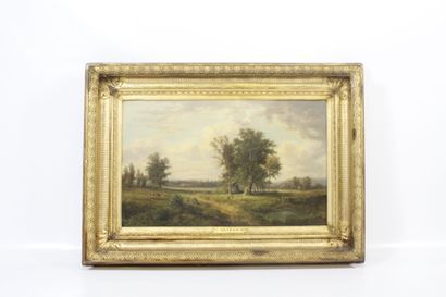 Gustav BARBARINI (1840-1909)
Paysage de campagne...