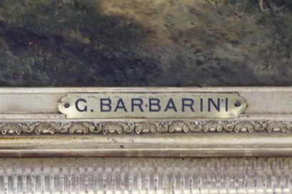 Gustav BARBARINI (1840-1909)
Paysage de campagne...