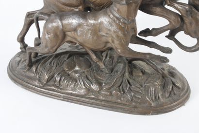 Antoine-Louis BARYE (1796-1875), after
Halalli...