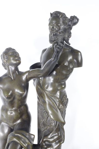 Late 19th century French school
Bacchanal
Bronze...