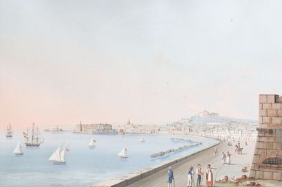 Neapolitan school of the 19th century
Napoli...