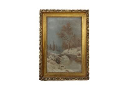 École française du premier quart du XXe siècle
Paysage...