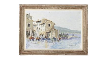 École française du XXe siècle
Bateaux à la...