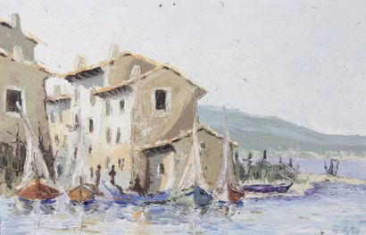 École française du XXe siècle
Bateaux à la...