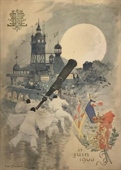 Jean Paul SINIBALDI (1857-1909)
Les Pierrots...