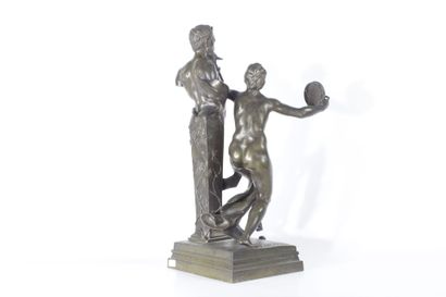 Late 19th century French school
Bacchanal
Bronze...