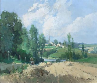 Georges Charles ROBIN (1903-2003)
Paysage...
