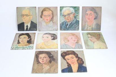 Suzanne DINKES (1895-1984)
Réunion de 20...