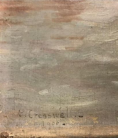 Albert CRESSWELL (1879-1936)

Voiliers au...