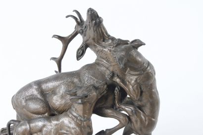 Antoine-Louis BARYE (1796-1875), after
Halalli...