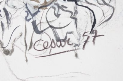 César BALDACCINI dit CÉSAR (1921-1998). D'après....
