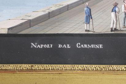 Neapolitan school of the 19th century
Napoli...