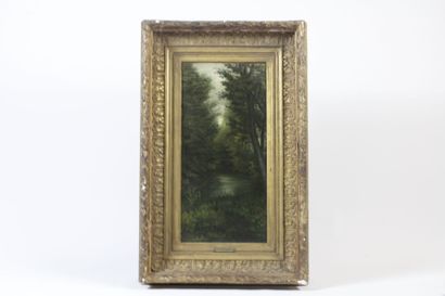 Adolphe APPIAN (1818-1898)
Paysage rivulaire
Huile...