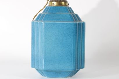 BOCH Frères - LA LOUVIÈRE
Vase à pans octogonal...