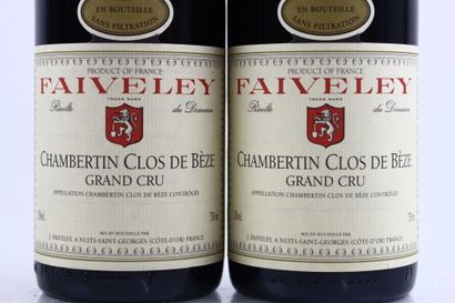 2 bottles of CHAMBERTIN CLOS DE BEZE 1998...