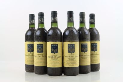6 bottles of PESSAC-LEOGNAN 1983 from Château...