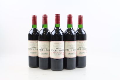 5 bottles of PAUILLAC 2002 from Château LYNCH...