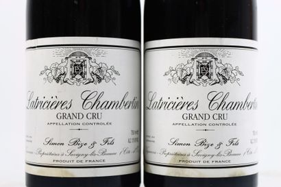 2 bottles of LATRICIERES CHAMBERTIN 2004...