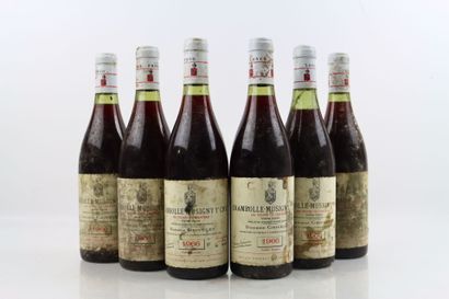 6 bottles of CHAMBOLLE-MUSIGNY 1er Cru Les...