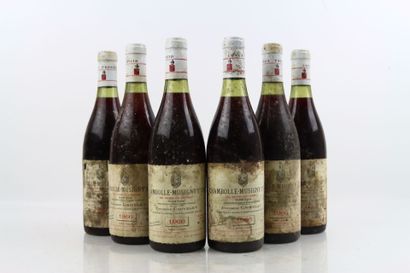 6 bottles of CHAMBOLLE-MUSIGNY 1er Cru Les...