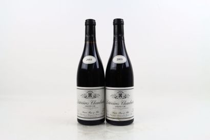 2 bottles of LATRICIERES CHAMBERTIN 2003...