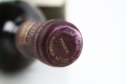 2 bottles of MARGAUX 1974 du Château MARGAUX...