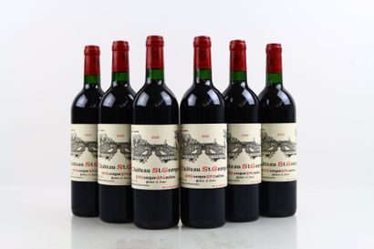 6 bottles of SAINT-GEORGES SAINT EMILION...
