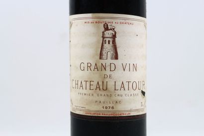 1 bottle of PAUILLAC 1976 du Château LATOUR...