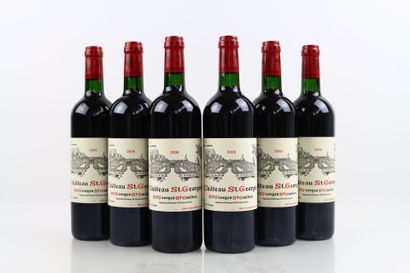 6 bottles of SAINT-GEORGES SAINT EMILION...