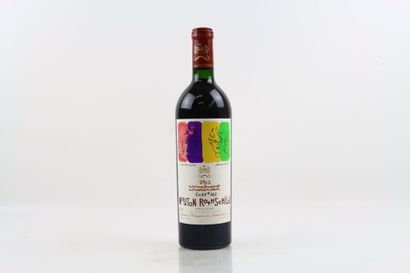 1 bottle of PAUILLAC 2001 du Château MOUTON...