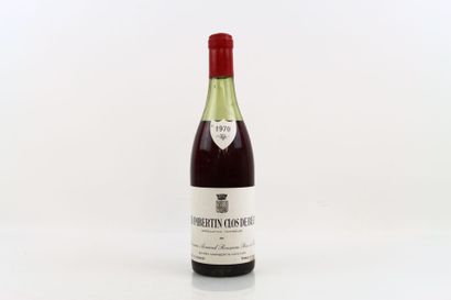 1 bottle CHAMBERTIN CLOS DE BEZE 1970 from...