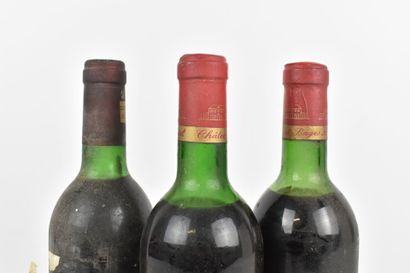 Reunion of 3 bottles of Bordeaux: 
- 2 bottles...