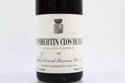 1 bottle CHAMBERTIN CLOS DE BEZE 1970 from...
