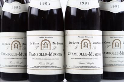 6 bottles of CHAMBOLLE-MUSIGNY 1993 by Les...