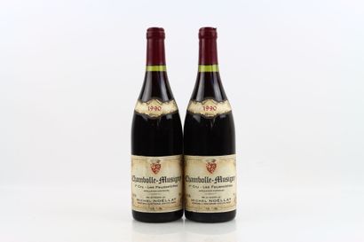 2 bottles of CHAMBOLLE-MUSIGNY 1er Cru Les...